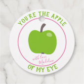 あなたは私の目のリンゴ – 愛と フェイバータグ (裏面)