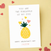 あなたは私の目の教室バレンタインのパイナップル カード