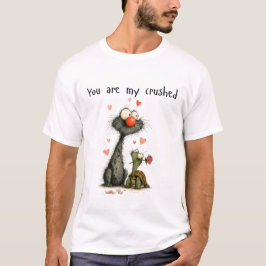 あなたは私の破れた心 Tシャツ