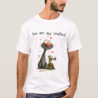 あなたは私の破れた心 Tシャツ