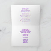 あなたは私の祈りの言葉 カード (内部)