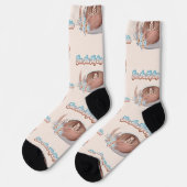 あなたは私の穏やかなボホのカップラテ ソックス (左)