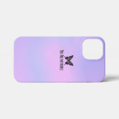 あなたは私の紫💜 iPhoneケース (裏面横)