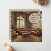 あなたは私の絶え間ない愛の源であってくれてありがとう ノートカード (正面/裏面インサイチュ)