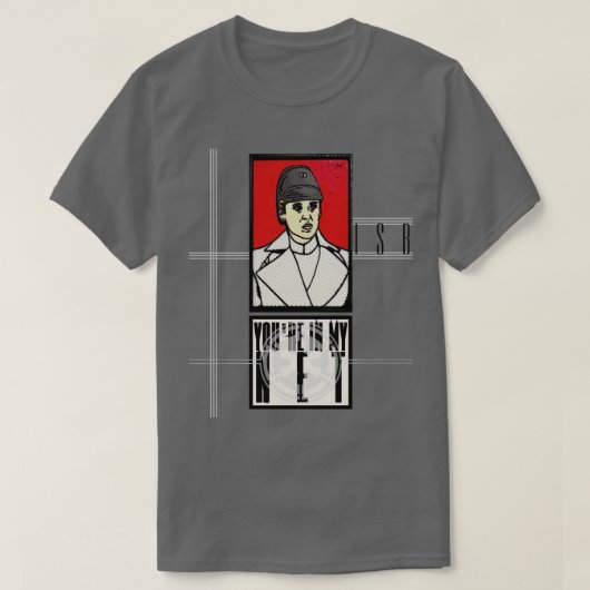 あなたは私の網の中にいる Tシャツ (デザイン正面)