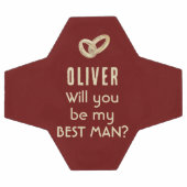 あなたは私の花婿介添人名前をカスタムするサッカーになる サッカーボール (フラット)