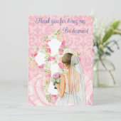 あなたは私の花嫁のメイドになってくれてありがとう 招待状 (スタンド正面)