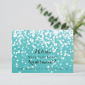 あなたは私の花嫁のメイドのカードになるきらめくか – Fab You 招待状 (スタンド正面)