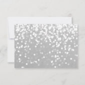 あなたは私の花嫁のメイドのカードになるきらめくか – Fab You 招待状 (裏面)