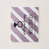 あなたは私の花嫁のメイドのパズル – あなたのリングや輪プル ジグソーパズル (縦)