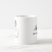 あなたは私の花嫁の付き添いのマグになってくれませんか。 コーヒーマグカップ (中央)