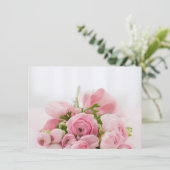 あなたは私の花嫁の付き添いブーケ招待状 招待状 (スタンド正面)