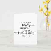 あなたは私の花嫁の折り畳みカードになる カード (黄色い花)