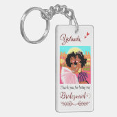 あなたは私の花嫁の提案をしてくれてありがとう キーホルダー (正面左)