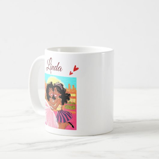 あなたは私の花嫁の提案をしてくれてありがとう コーヒーマグカップ (正面左)