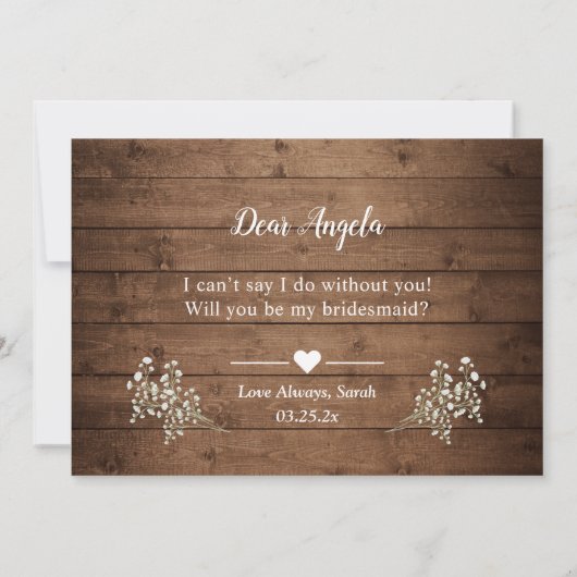 あなたは私の花嫁の赤ん坊の息のメイソンの瓶になるだろうか 招待状 (裏面)