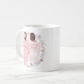 あなたは私の花嫁メイド・オブ・オーナー（花嫁付き添い人）になるか コーヒーマグカップ (正面左)