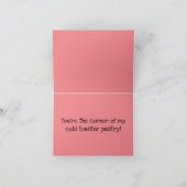 あなたは私の菓子 サンキューカード (内部)