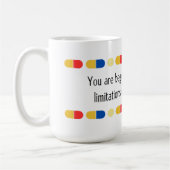 あなたは私の薬を飲み始めている コーヒーマグカップ (左)