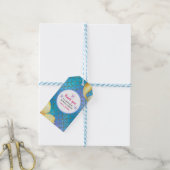 あなたは私の誕生日をスプラッシュマーメイドにしてくれてありがとう ギフトタグ (より糸付き)