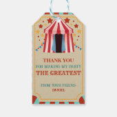 あなたは私の誕生日を作ってくれてあり素晴らしがとう ギフトタグ (裏面)