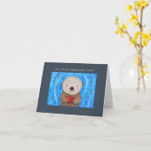 あなたは私の重要な可愛いカワウソ私はあなたを愛している カード (黄色い花)