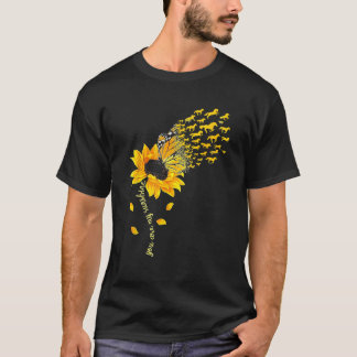 あなたは私の陽光の馬 ひまわり 面白い馬 Tシャツ