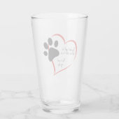 あなたは私の飼い犬ではない タンブラーグラス (裏面)