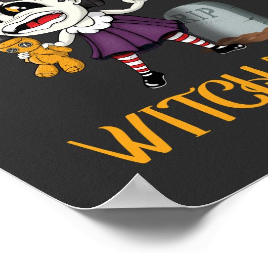 あなたは私の魔女モードおもしろいゴシック衣装をトリガー ポスター (角)