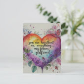 あなたは私の鼓動、私の全て – 私の永遠 ポストカード (スタンド正面)