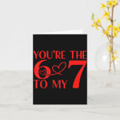 あなたは私の67バレンタインデーの面白いミームの6 カード (黄色い花)