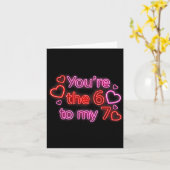 あなたは私の67バレンタインデーメムの6よ カード (黄色い花)