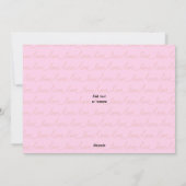 あなたは私の「ヨーイー」私の「ホー」カントリーカウガールウェスタン シーズンカード (裏面)