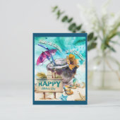 あなたは私のcoladaにココナッツ：ハッピーマザーの日 ポストカード (スタンド正面)