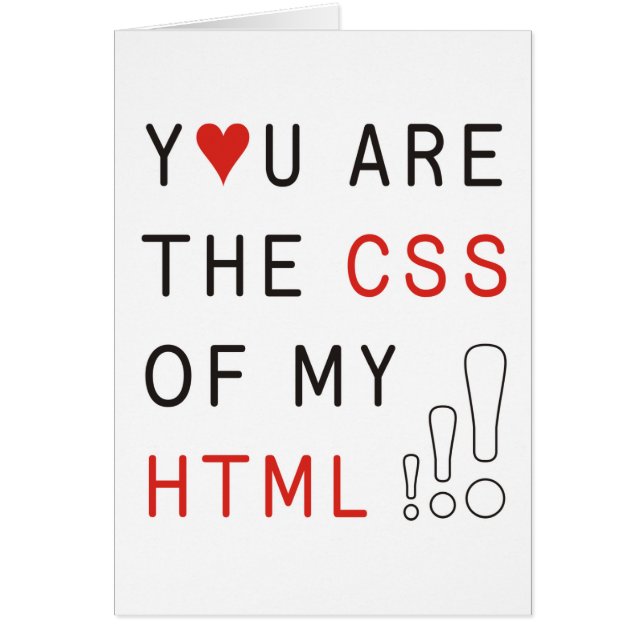 あなたは私のCSS (正面)