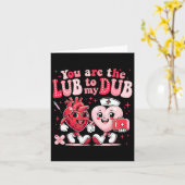 あなたは私のCVICU看護師バレンタインのLube to My Dub カード (黄色い花)