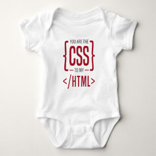 あなたは私のHTMLにCSSである ベビーボディスーツ