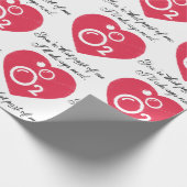 あなたは私はいつだって必要だ。 ラッピングペーパー (角)