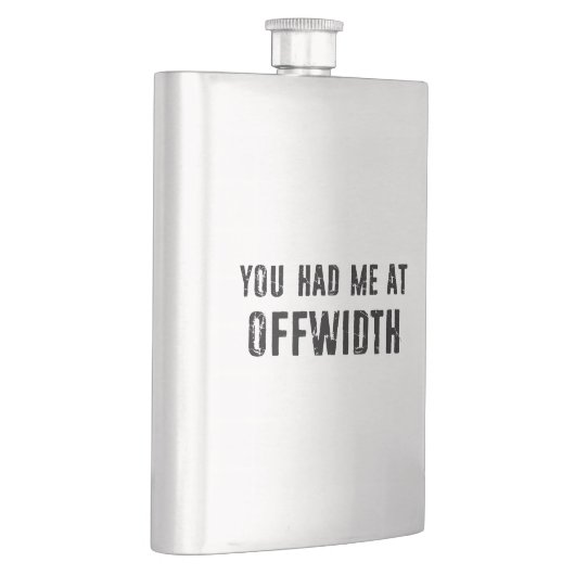 あなたは私をオフワイドロック登山に置いた フラスク (右)