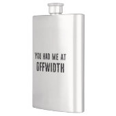 あなたは私をオフワイドロック登山に置いた フラスク (左)