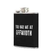 あなたは私をオフワイドロック登山に置いた フラスク (左)