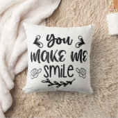 あなたは私をスマイル クッション (ブランケット)
