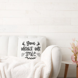 あなたは私をスマイル クッション