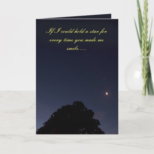 あなたは私をスマイル シーズンカード (正面)