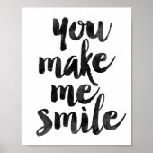 あなたは私をスマイル ポスター (正面)