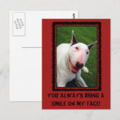 あなたは私をスマイル ポストカード (正面/裏面)