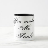あなたは私をスマイル マグカップ (中央)