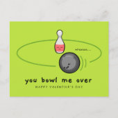 あなたは私をハッピーバレンタインデーに乗せる |愛 シーズンポストカード (正面)