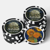 あなたは私をパーティー時間生存者に迎えた ポーカーチップ (積み重ね)