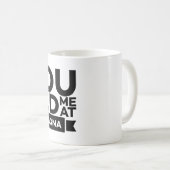 あなたは私をラザニアで持っていた – ラザニア恋人 コーヒーマグカップ (正面右)